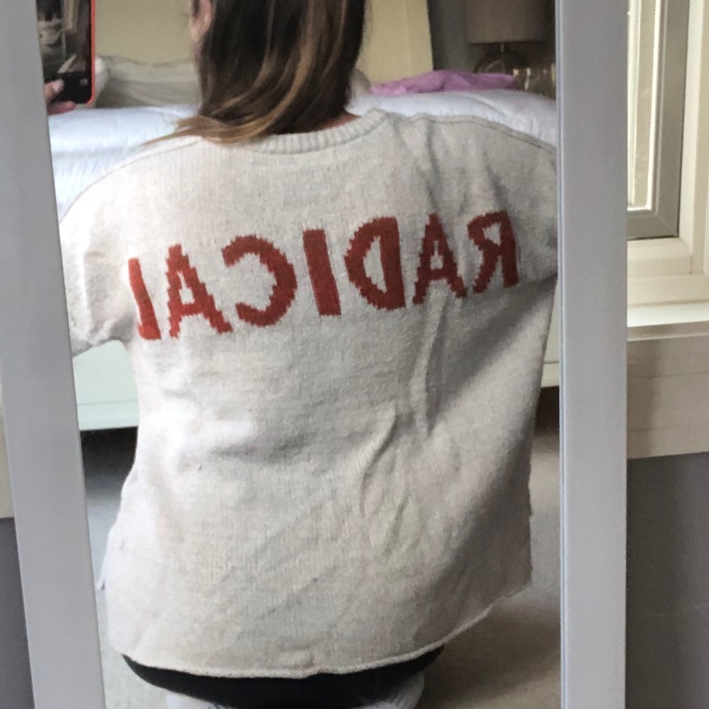 Urban Outfitters Off White Radical Sweater
